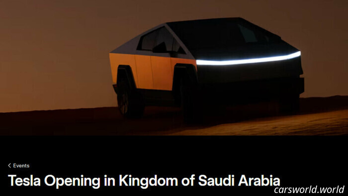Como Tanque De Ventas, Tesla Recurre A Arabia Saudita Rica En Petróleo | Carscoops